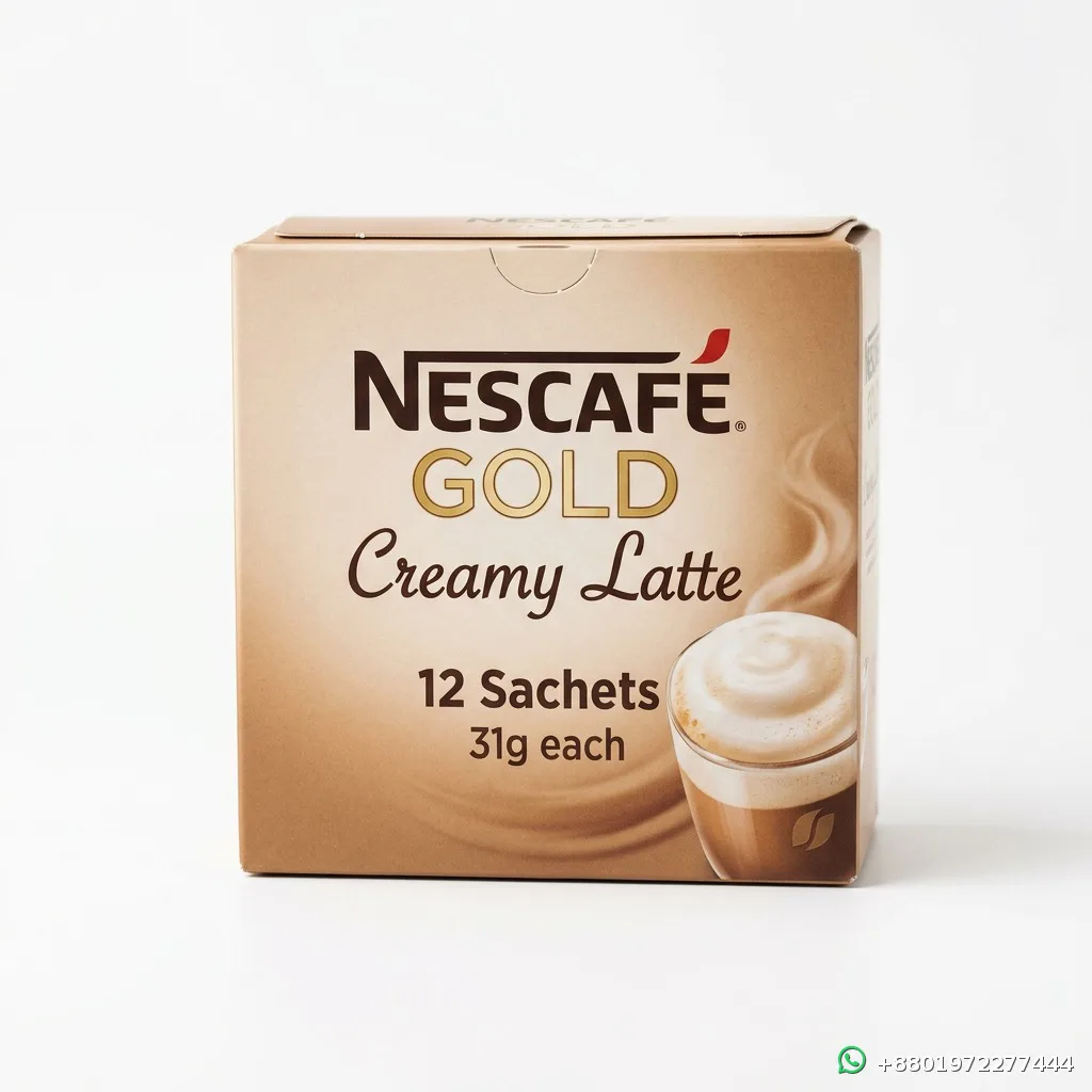 Nescafe Gold Creamy Latte 12 Sachets 31g each