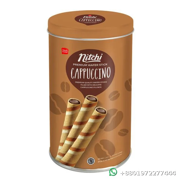 Nitchi Premium Wafer Stick Cappuccino 330g