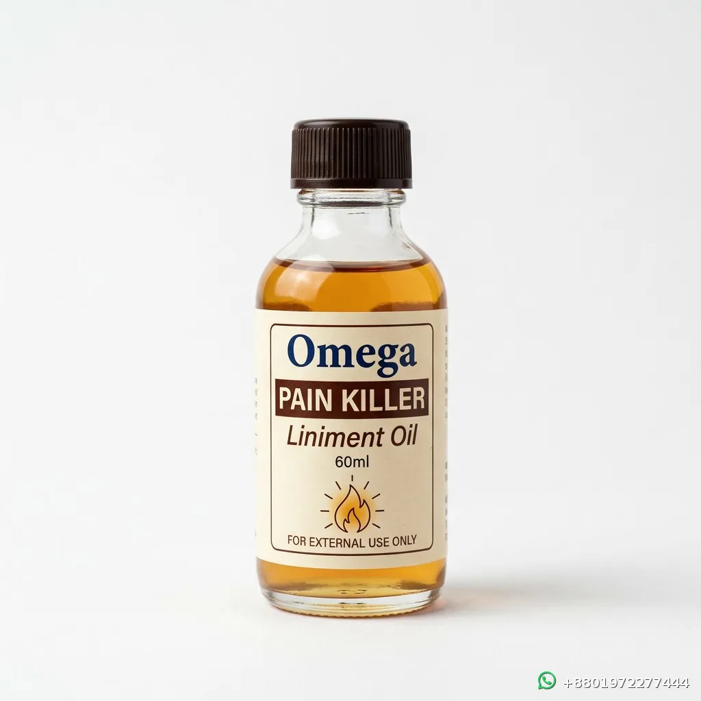 Omega Pain Killer Liniment Oil 60ml