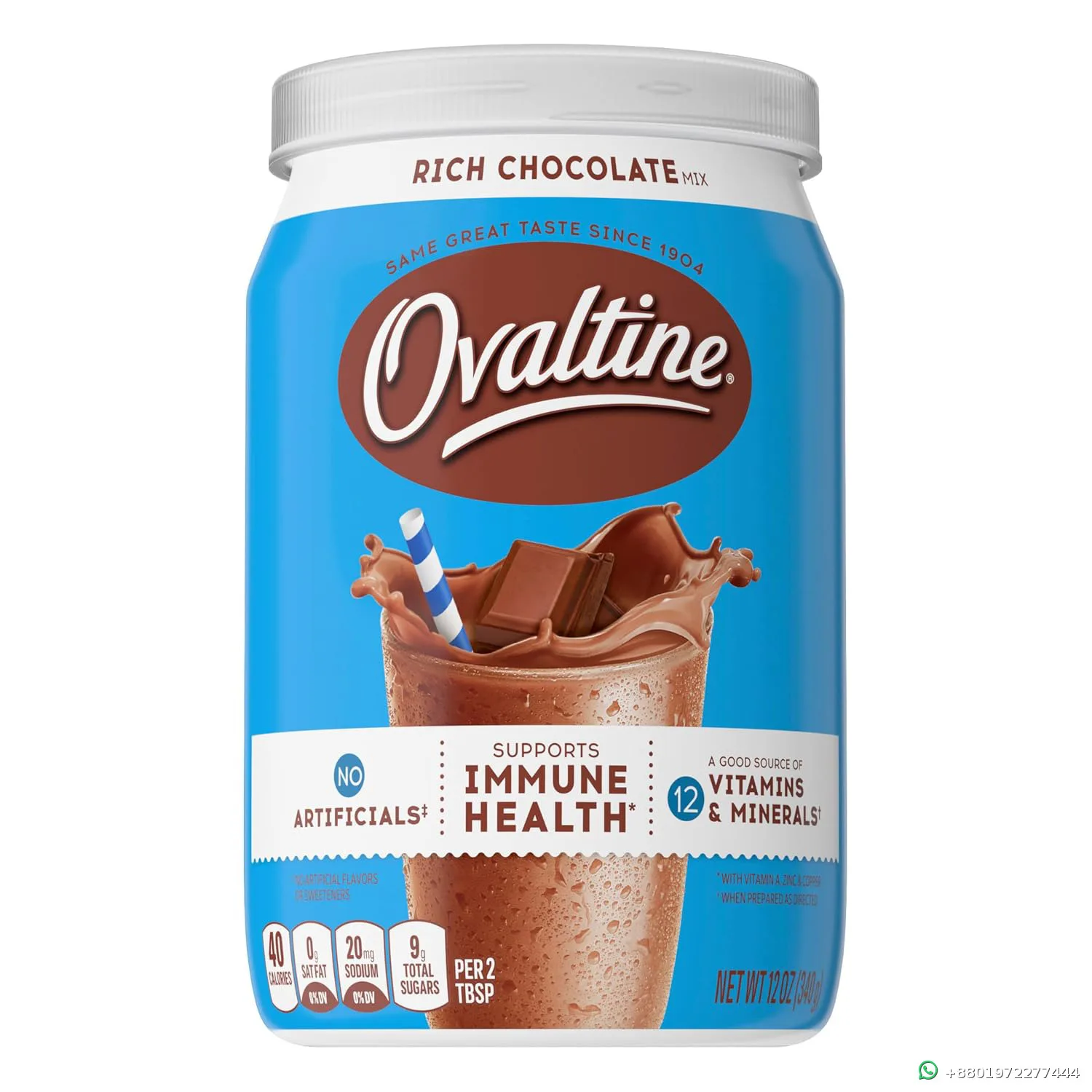 Ovaltine Rich Chocolate Mix 340g