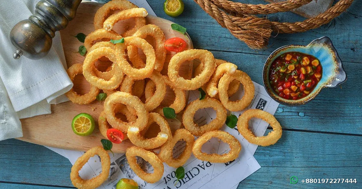 Pacific West Tempura Natural Calamari Rings 500gm