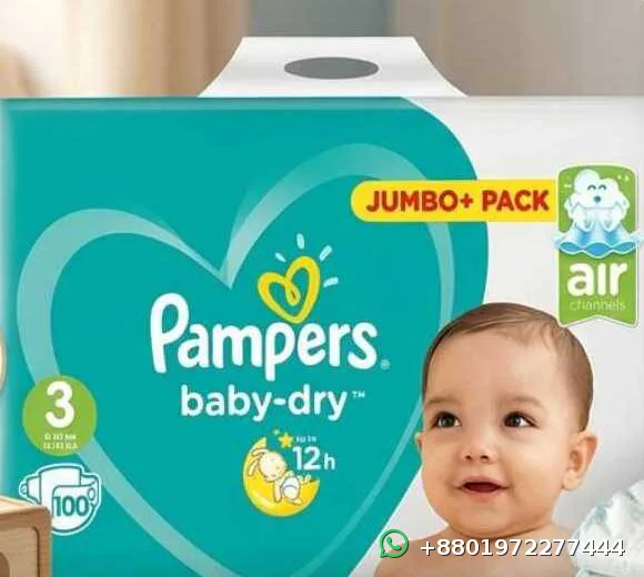 Pampers Baby Dry Belt Size 3 100pcs