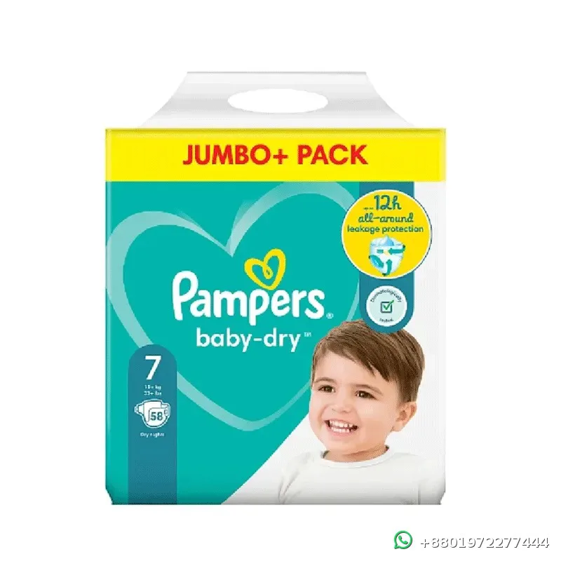 Pampers Baby Dry Size 7
