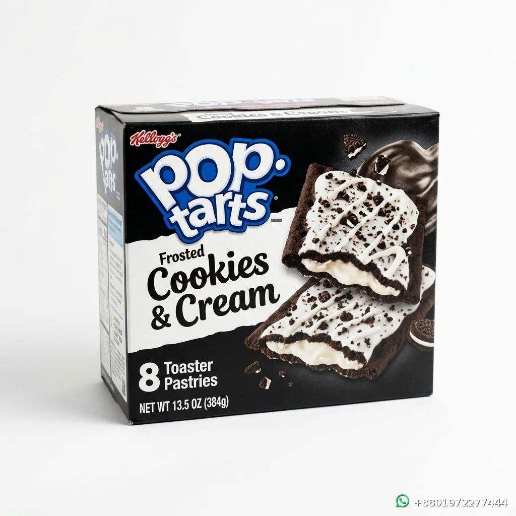Pop-Tarts Frosted Cookies & Cream 8 Toaster Pastries