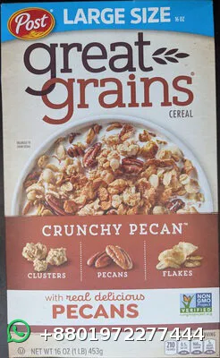 Post Great Grains Cereal Crunchy Pecan 453g