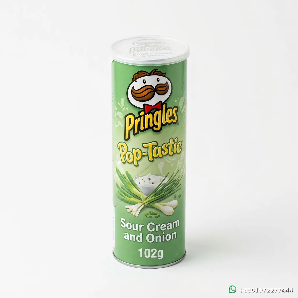 Pringles Pop-Tastic Sour Cream and Onion 102g