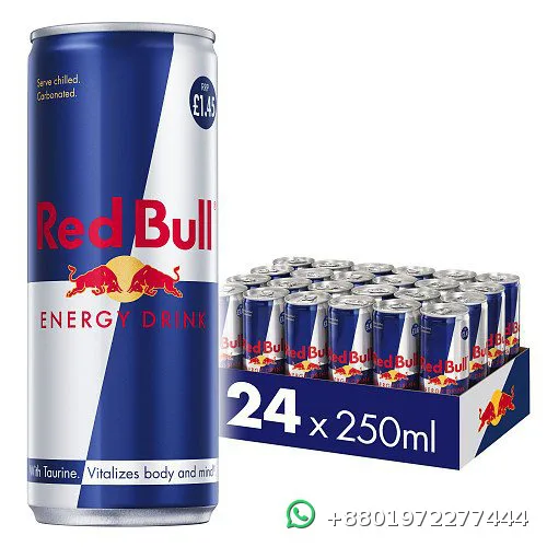 Red Bull Energy Drink Can 250ml 24pcs Full Case