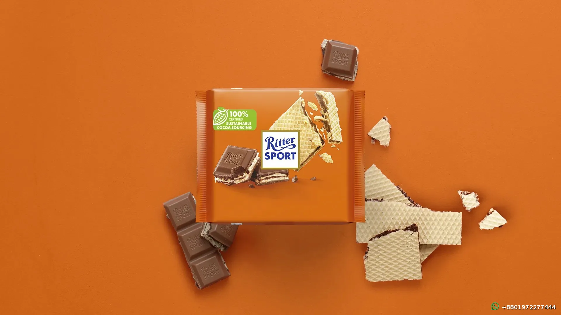 Ritter Sport Cocoa Wafer 100g