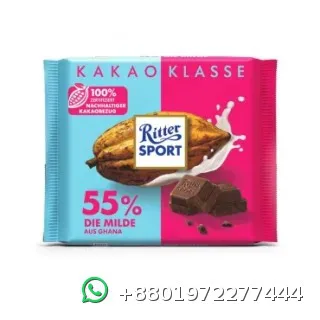 Ritter Sport Kakao Klasse 55% Die Milde 100g