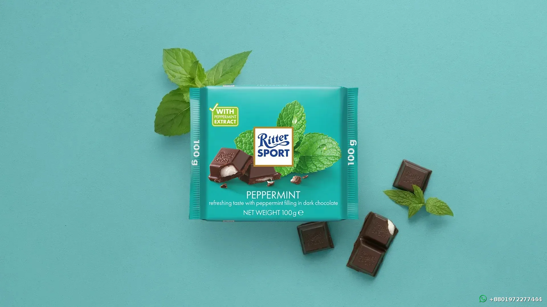 Ritter Sport Peppermint 100g