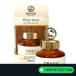 Bull-sone GRASSE 110ML- Korean Premium Car Perfume (White Musk, Aqua Wave, Bulgarian Rose)
