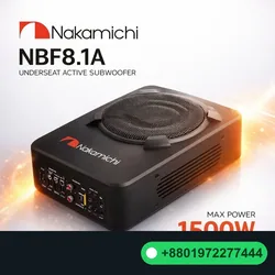 NAKAMICHI NBF8.1A 8INCH UNDERSEAT ACTIVE SUBWOOFER