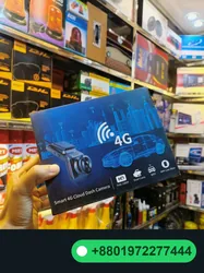 Smart 4G 1080P Dual Cam Cloud Car Dash Camera