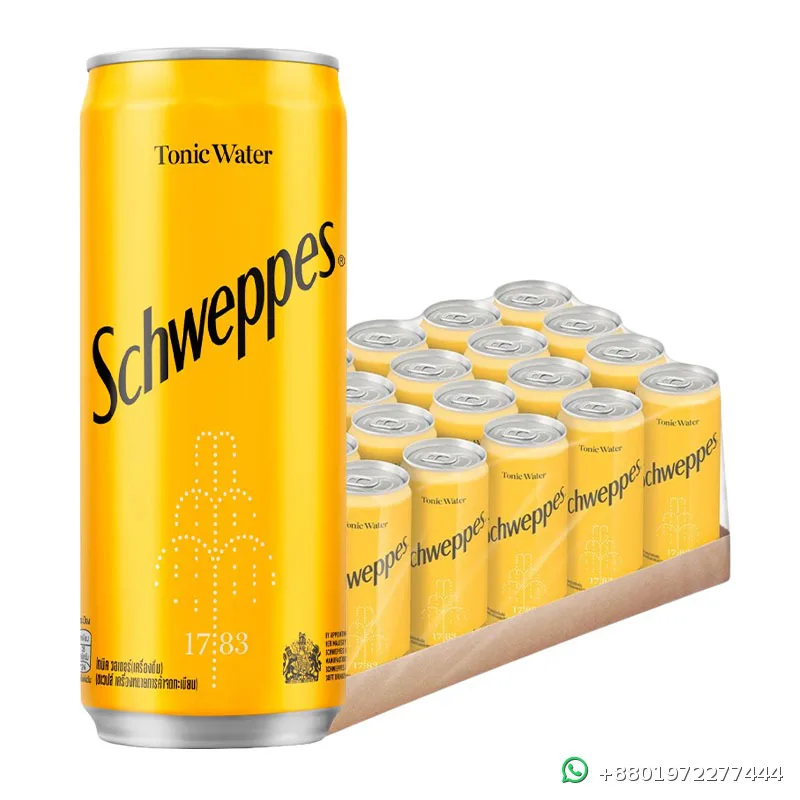 Schweppes Tonic Water Can 24 Pieces Full Case