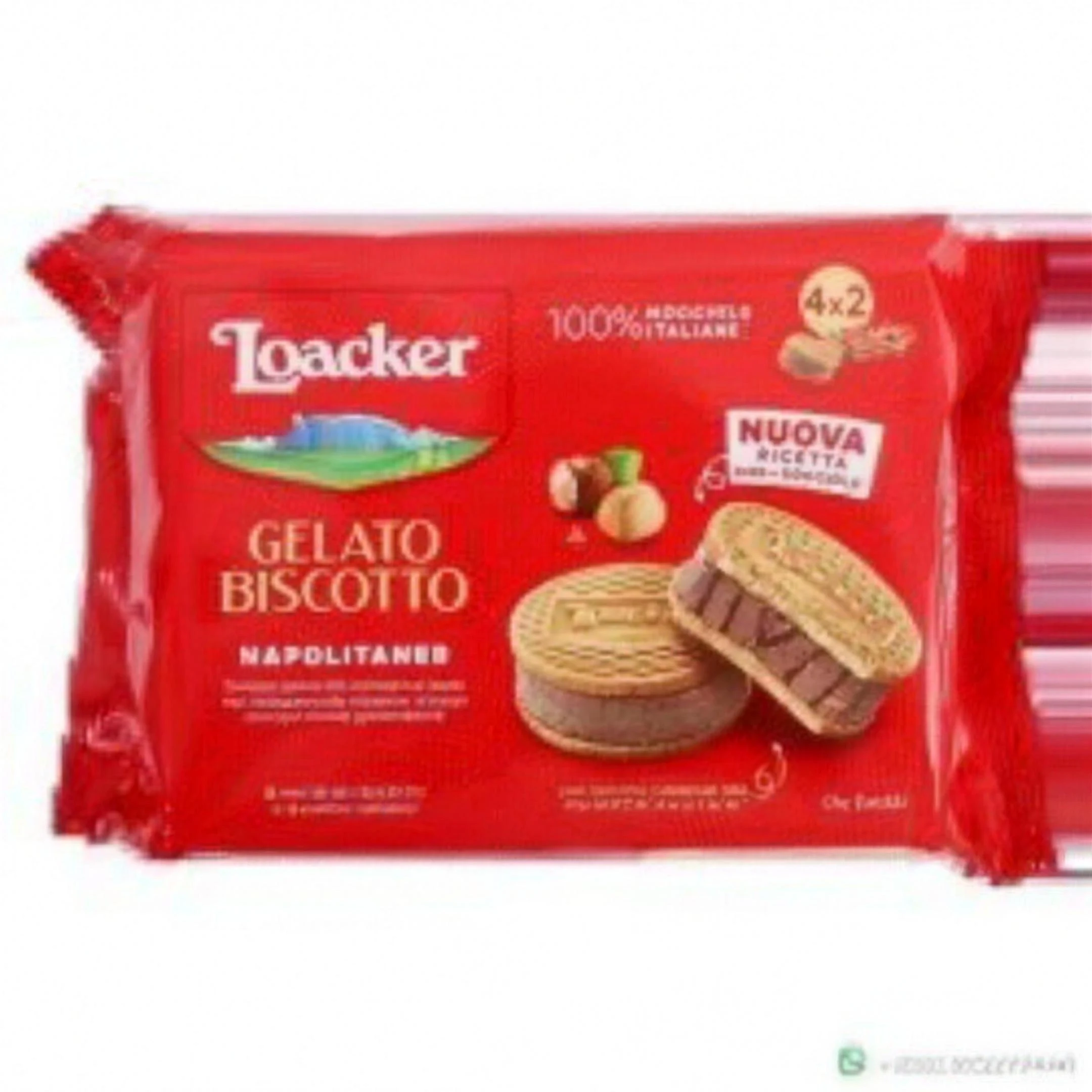 Loacker Sandwich Ice Cream Napolitaner 460 ml