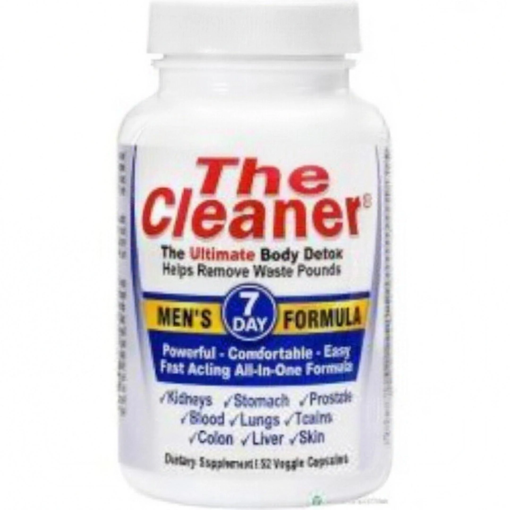 The Cleaner Men's Formula Ultimate Body Detox 52 Capsules