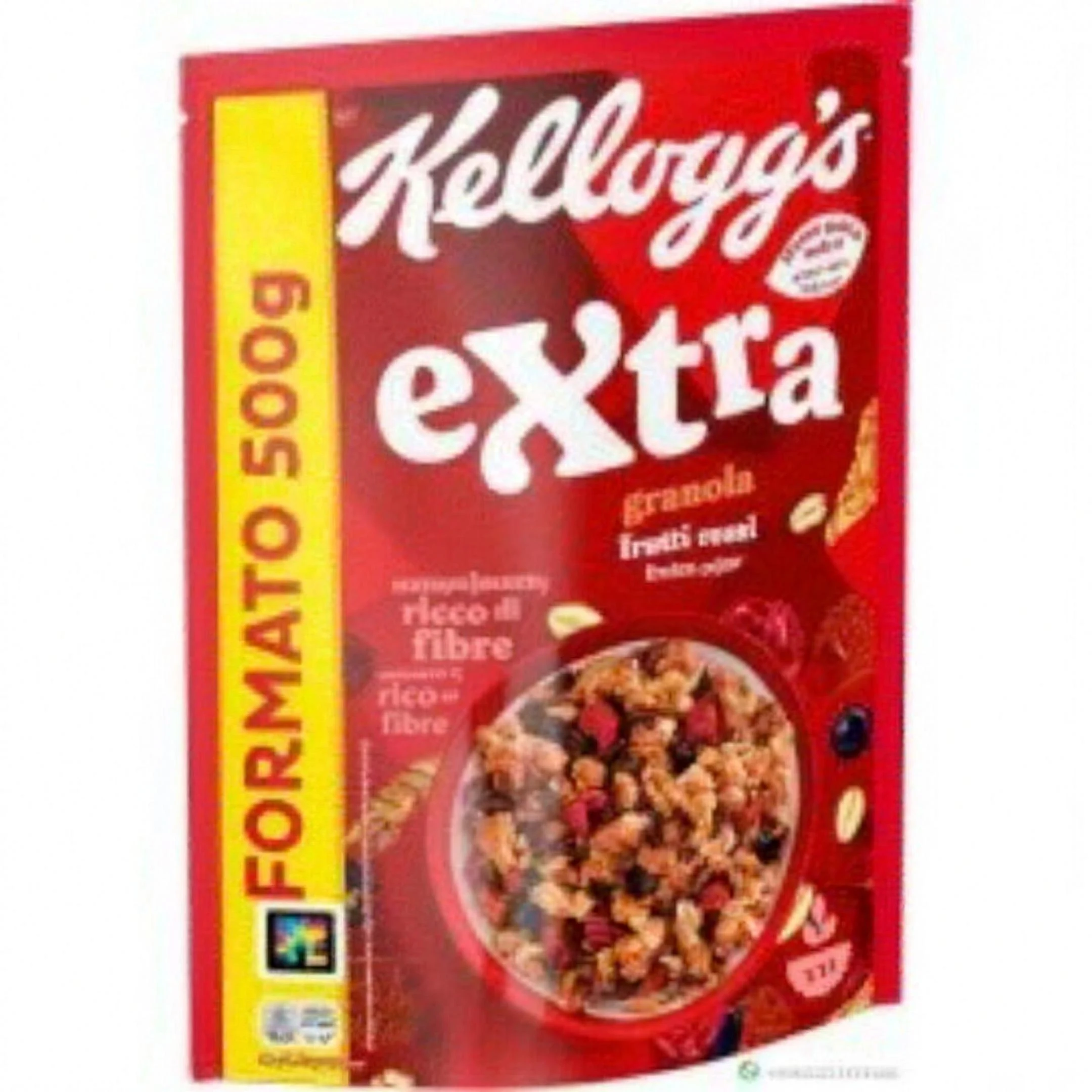 Kellogg's Cereali Extra Granola Frutti Rossi 500g