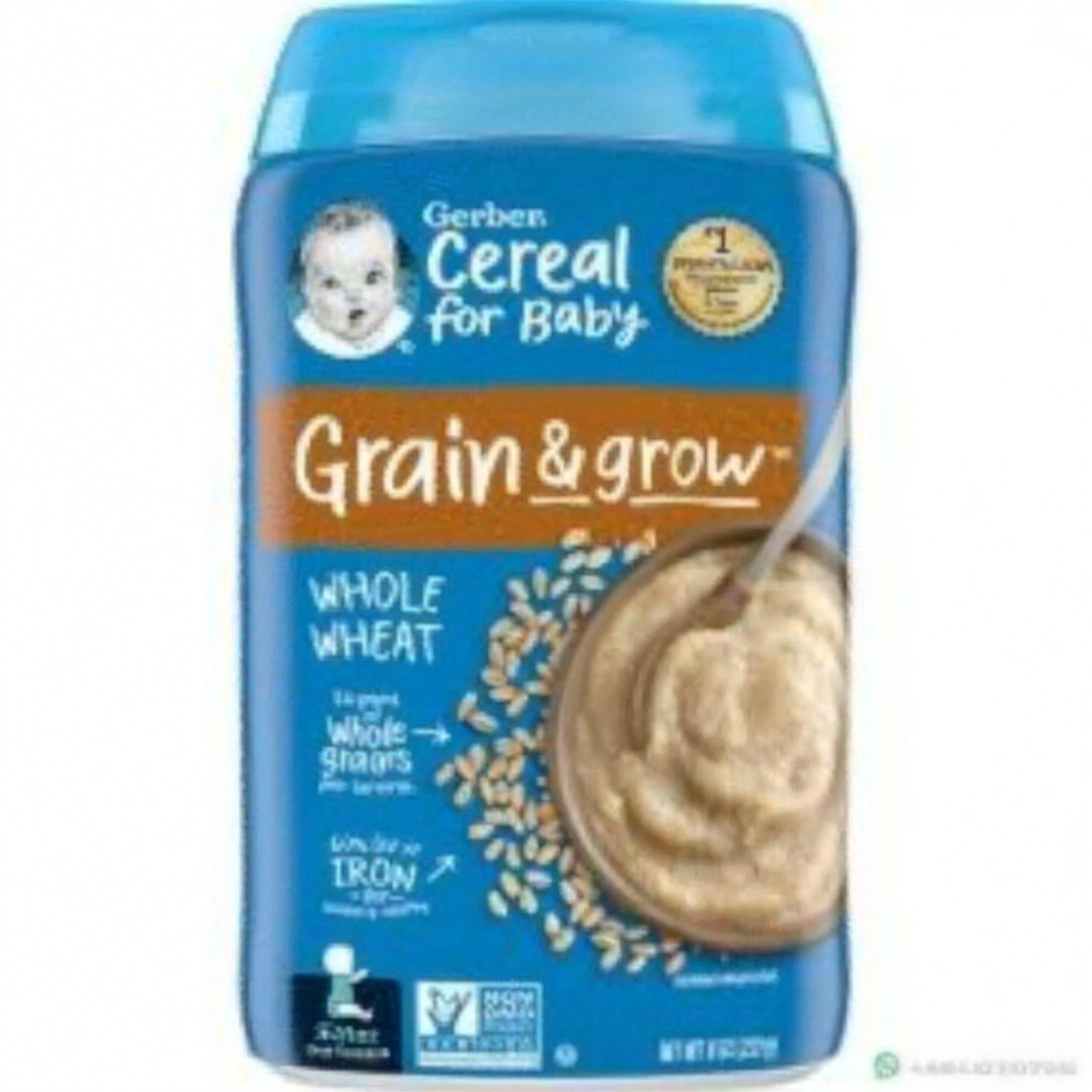 Gerber Grain & Grow Whole Wheat Cereal 227g