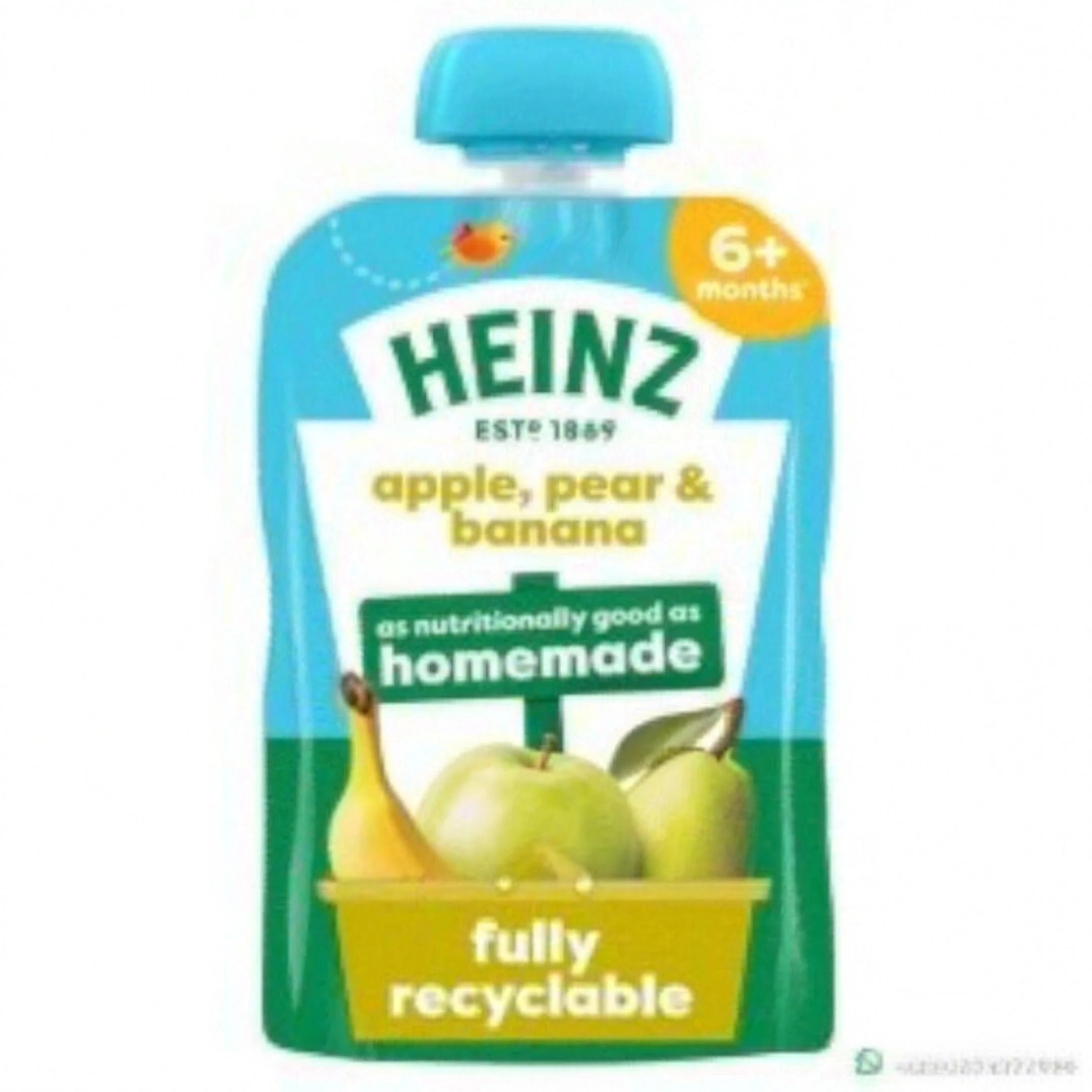 Heinz Apple, Pear & Banana Puree 6+ Months