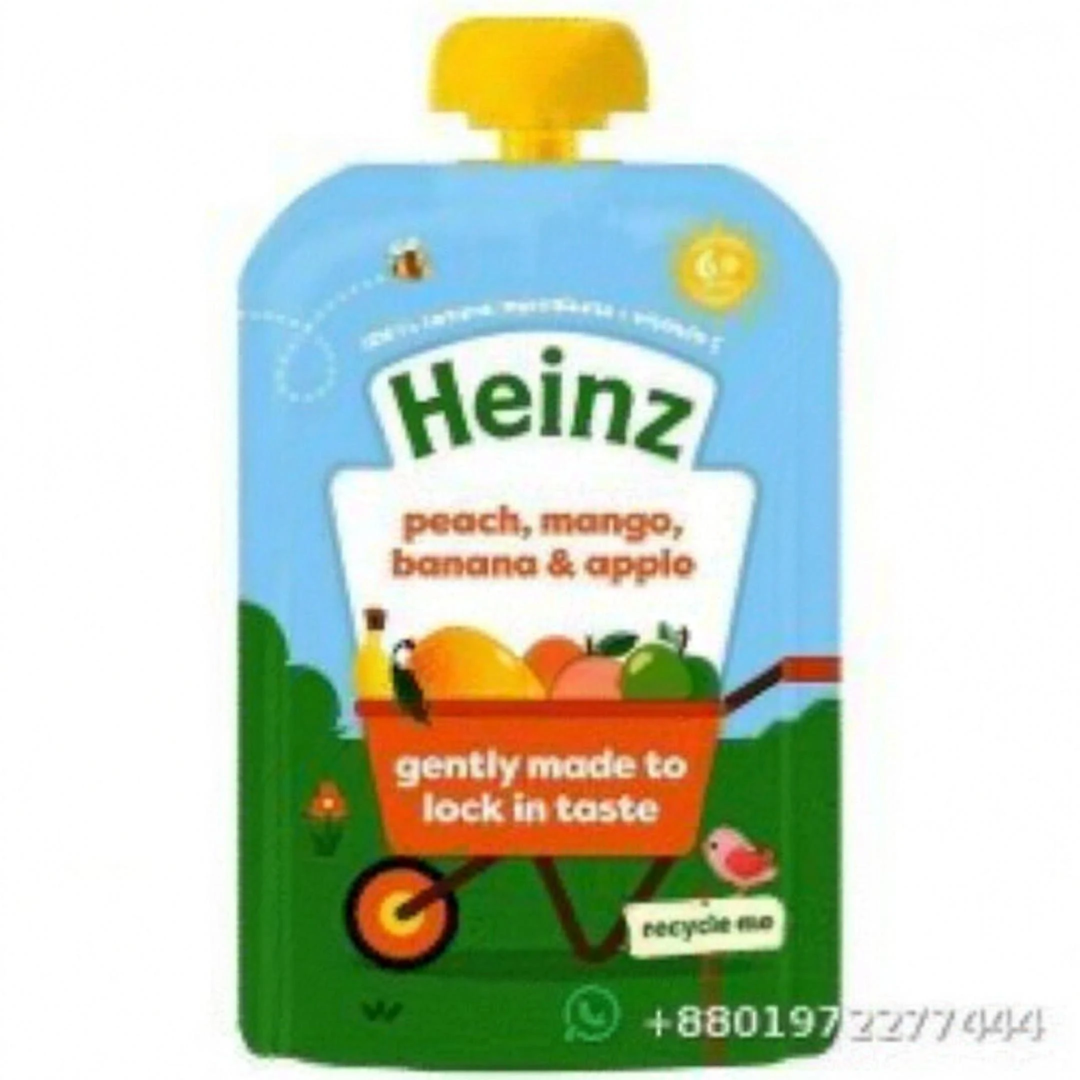 Heinz By Nature Peach Mango Banana & Apple