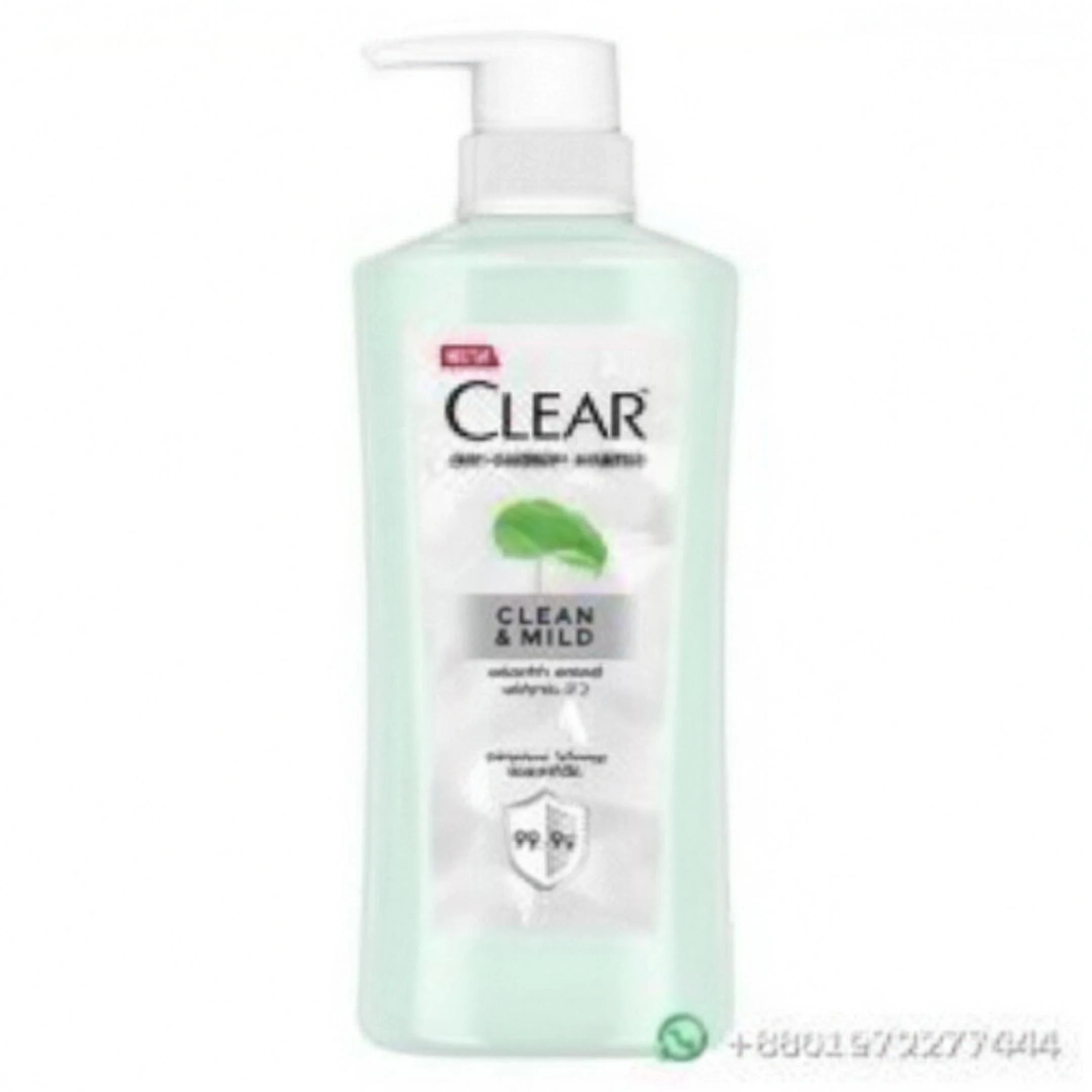Clear Anti-Dandruff Shampoo Clean & Mild 480ml