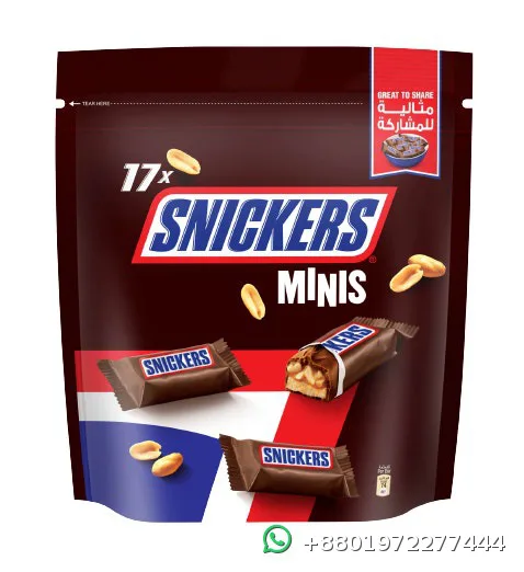Snickers Minis 17 Pcs Pack 255g