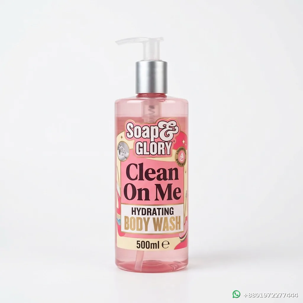 Soap and Glory Clean On Me Hydrating Body Wash 500ml