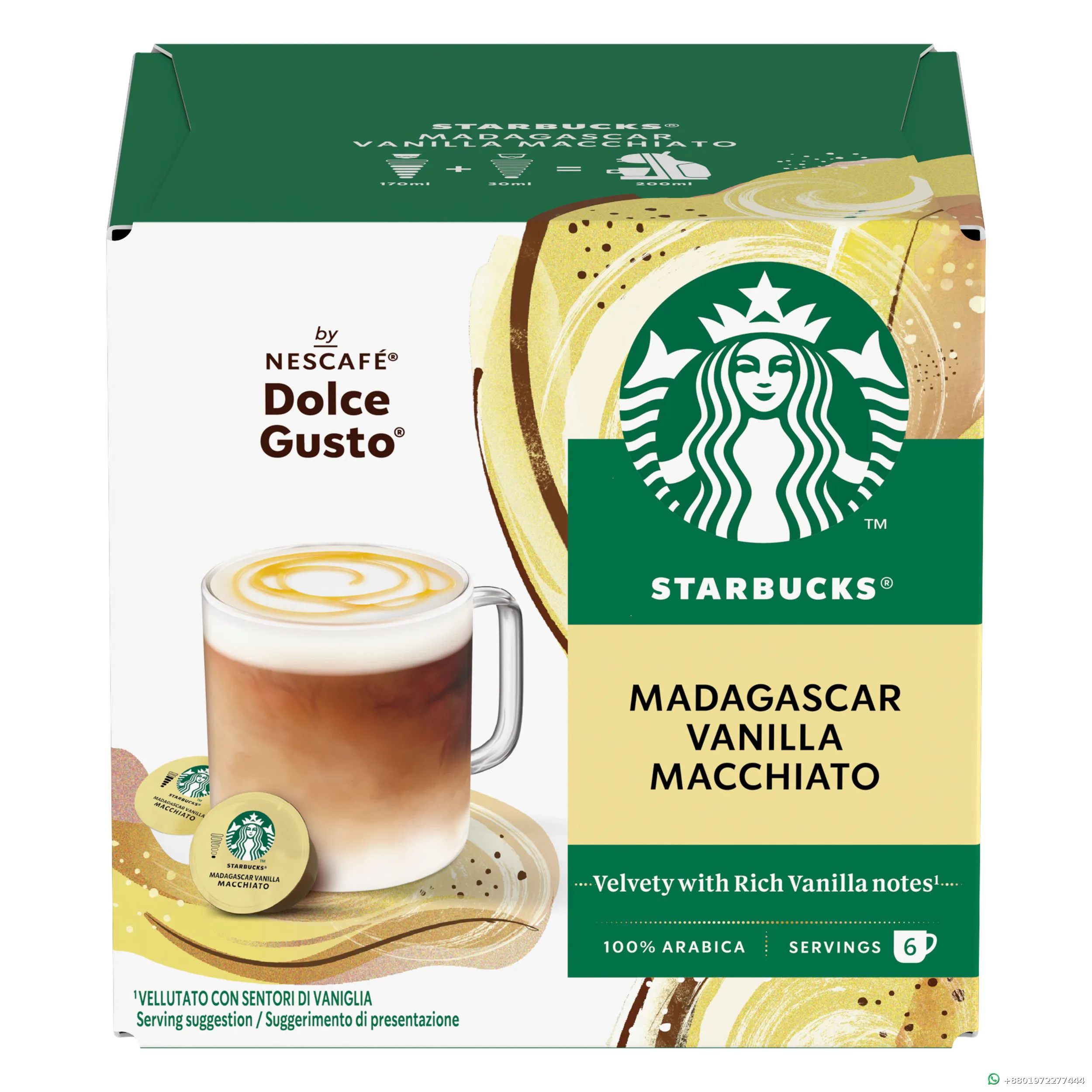 Starbucks Macchiato Vanilla Dolce Gusto