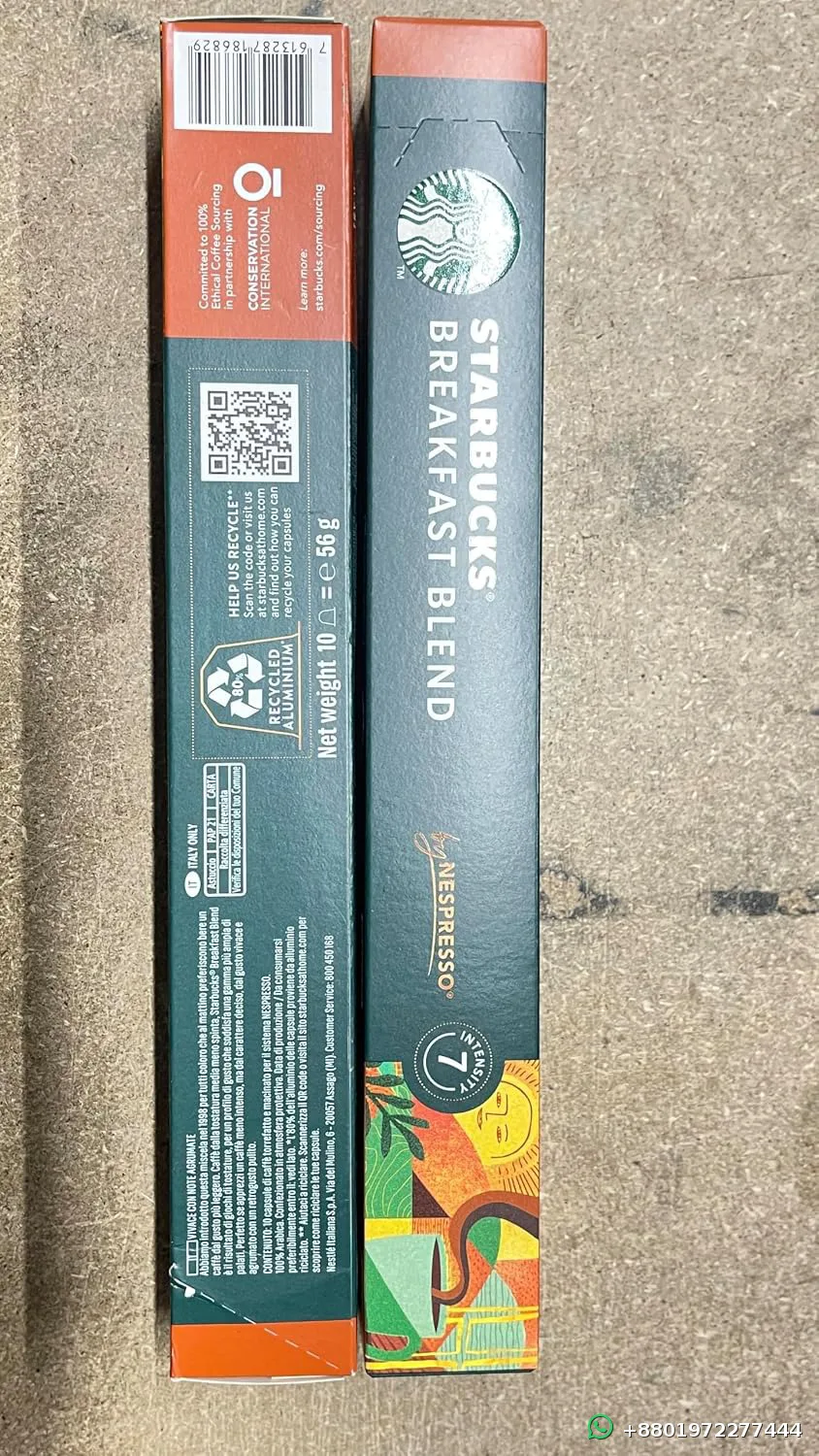 Starbucks Nespresso Breakfast Blend