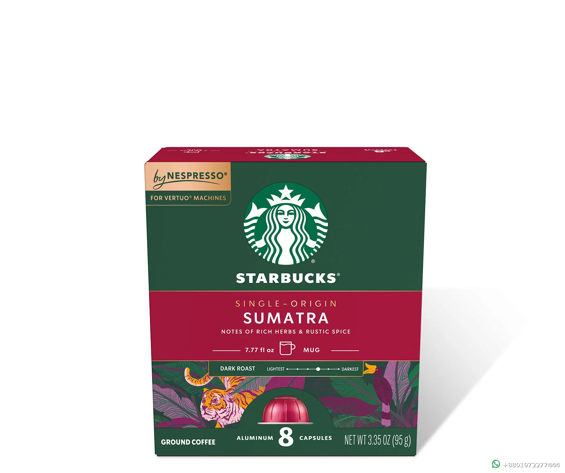 Starbucks Nespresso Single Origin Sumatra