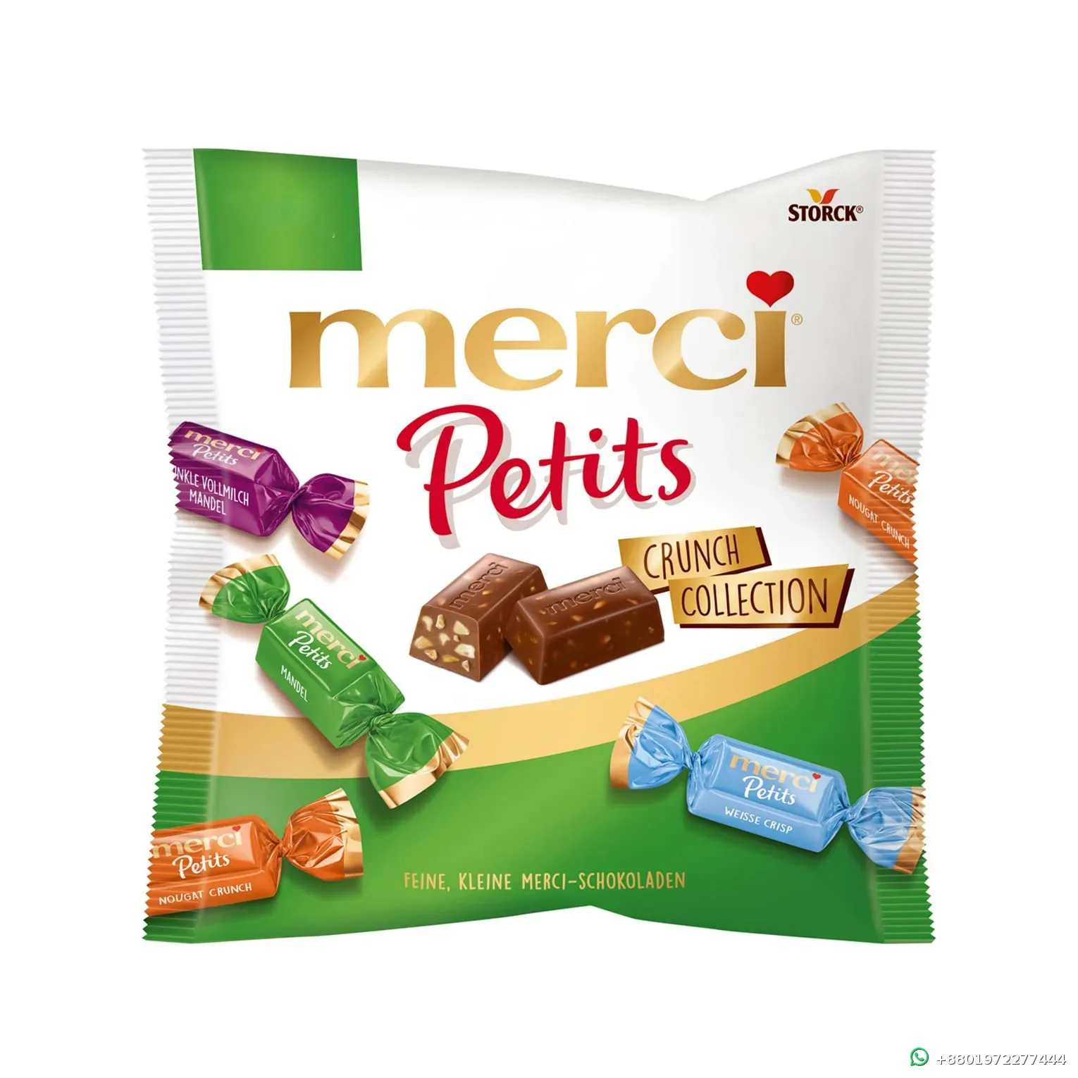 Storck Merci Petits Crunch Collection 125g