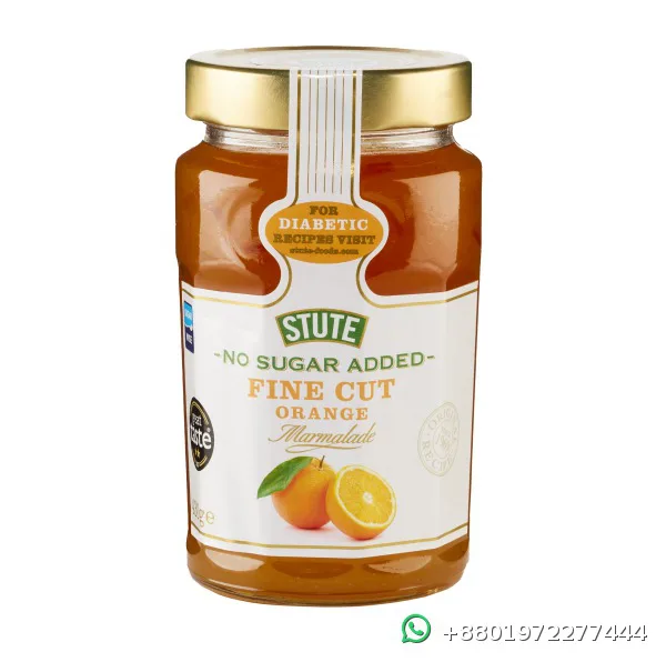 Stute No Sugar Added Fine Cut Orange Marmalade 430g