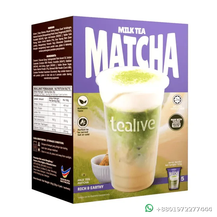 Tealive Milk Tea Matcha