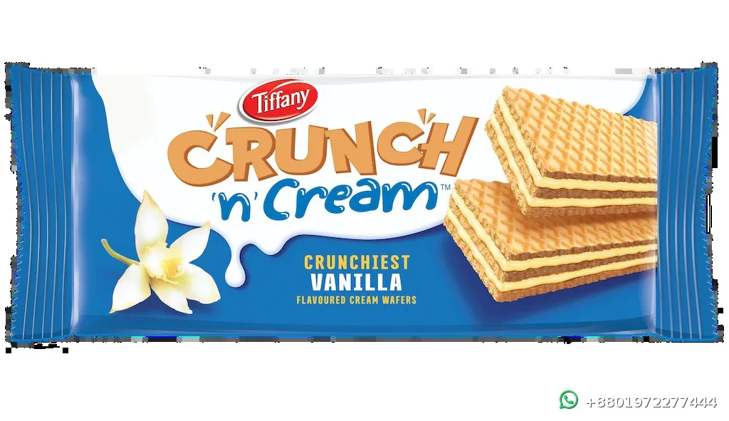 Tiffany Crunch n Cream Vanilla Wafers 153g