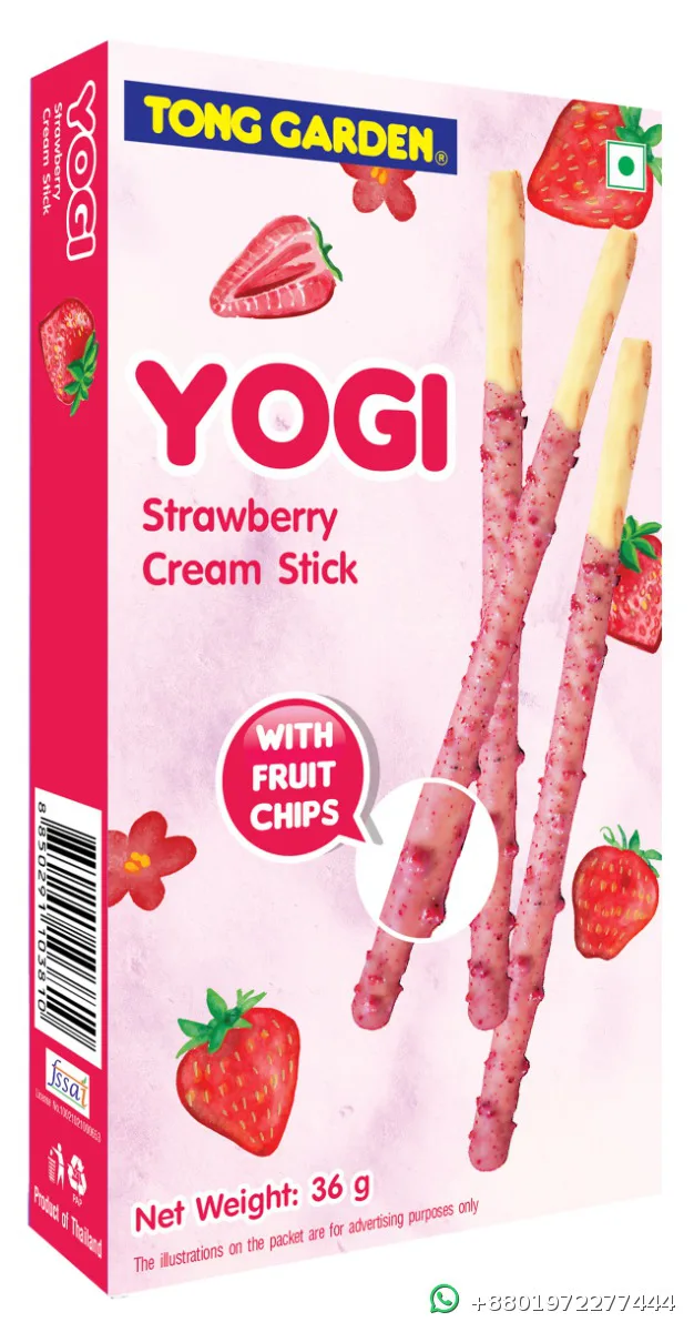 Tong Garden YOGI Strawberry Cream Stick