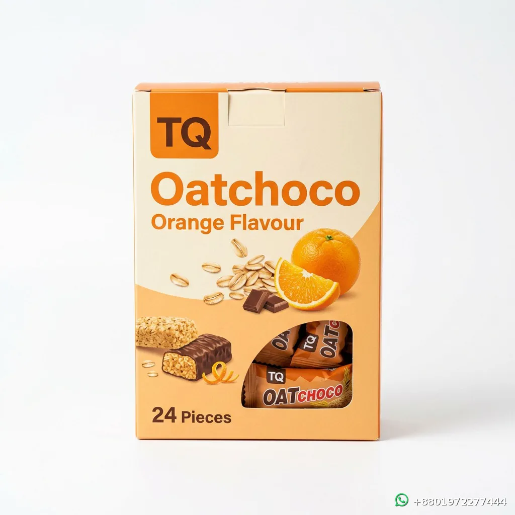 TQ Oatchoco Orange Flavour 24 Pieces