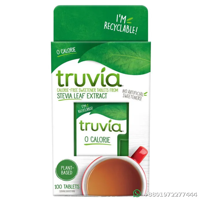 Truvia Sweetener From Stevia Leaf 100 Tablets