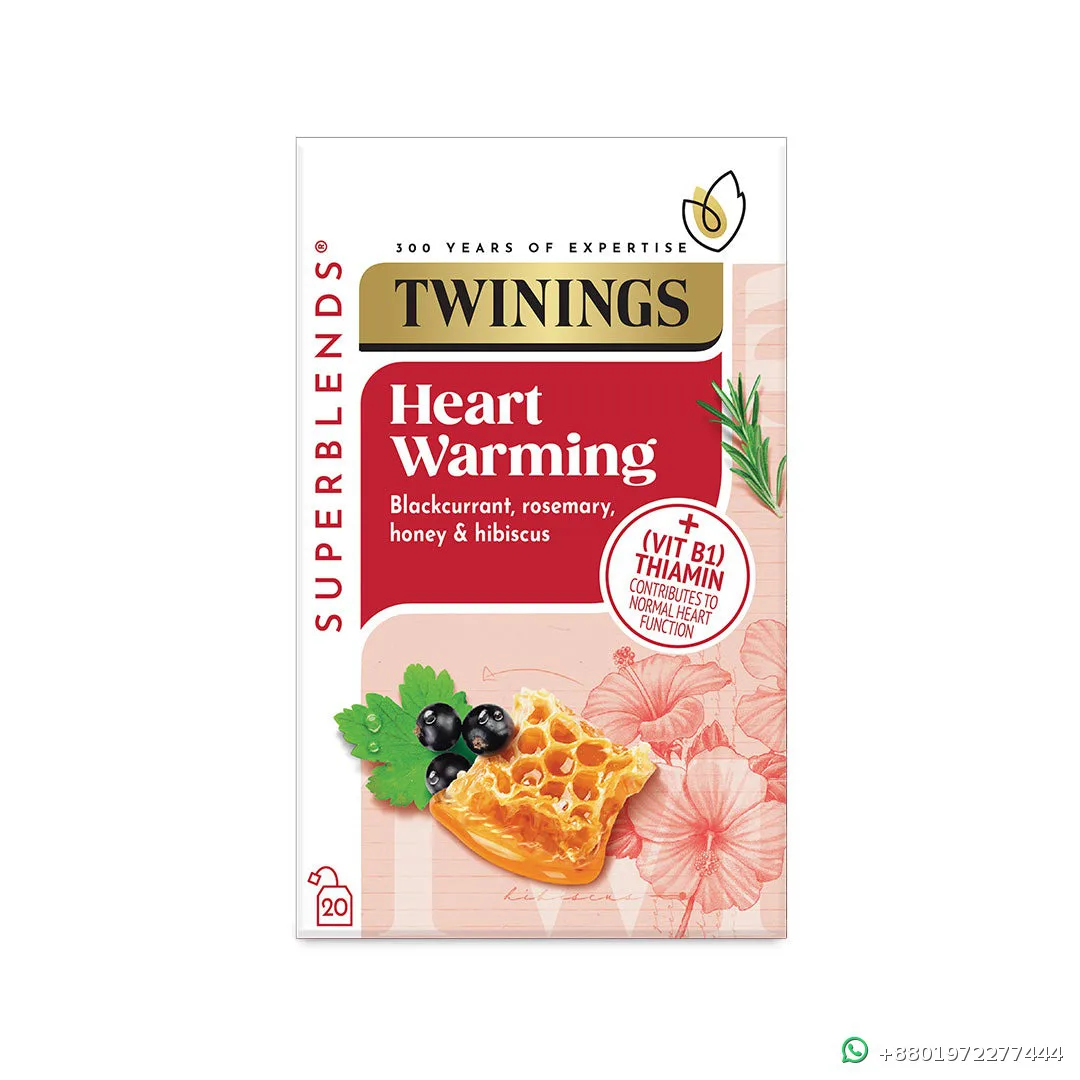 Twinings Heart Warming Blackcurrant Rosemary Honey and Hibiscus