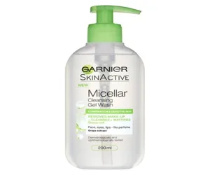 Garnier SkinActive Micellar Cleansing Gel Wash Combination and Sensitive Skin 200ml