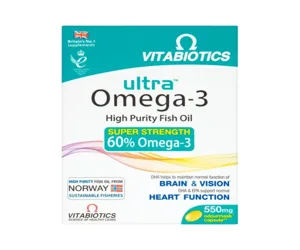 Vitabiotics Ultra Omega 3 Fish Oil 60 Pcs