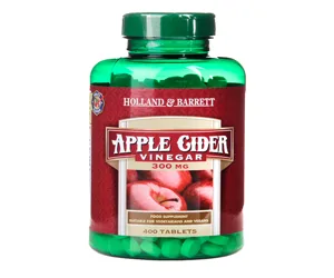 Holland &amp; Barrett Apple Cider Vinegar 300mg 400 Tablets