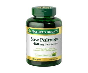 Nature’s Bounty Saw Palmetto 450mg 250 Capsules