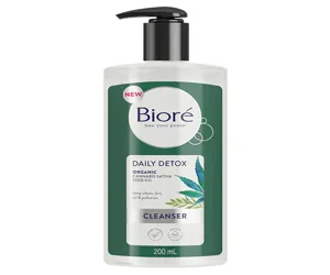 Biore Daily Detox Cleanser Face Wash 200ml