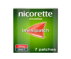 Nicorette InvisiPatch 15mg Step 2 – 7 Patches