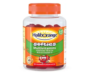 HalibOrange Softies Strawberry Multivitamins 60 Softgels