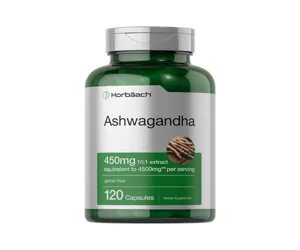 Horbaach Max Strength Ashwagandha 450mg 120 Count