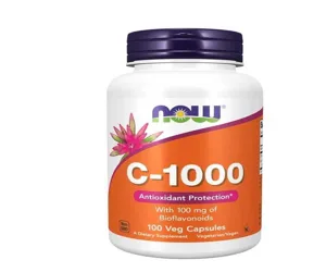 NOW Vitamin C 1000mg Antioxidant Protection 100 Tablets