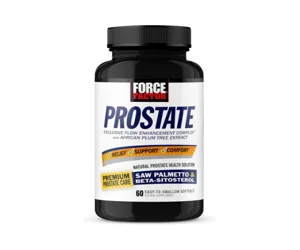 Force Factor Prostate Support Saw Palmetto &amp; Beta Sitosterol Formula 60 Softgels