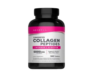 NeoCell Grassfed Collagen Peptides + Vitamin C &amp; Biotin 360 Tablets