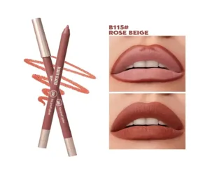 Beauty Glazed Waterproof & Long Lasting Lip Liner – B115 Rose Beige